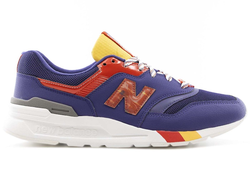 New balance 997h varsity gold with dragon outlet fruit