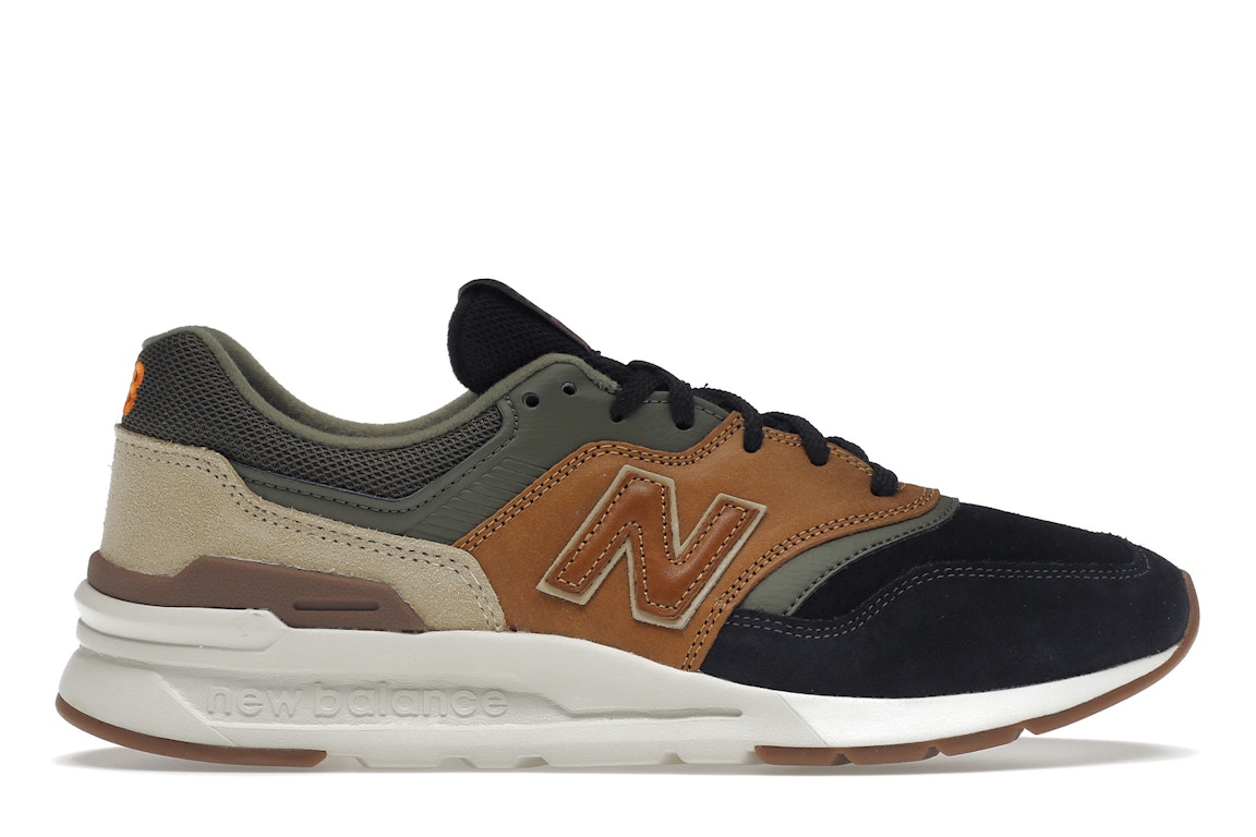Pre-owned New Balance 997h Workwear Black In Brown/black/olive