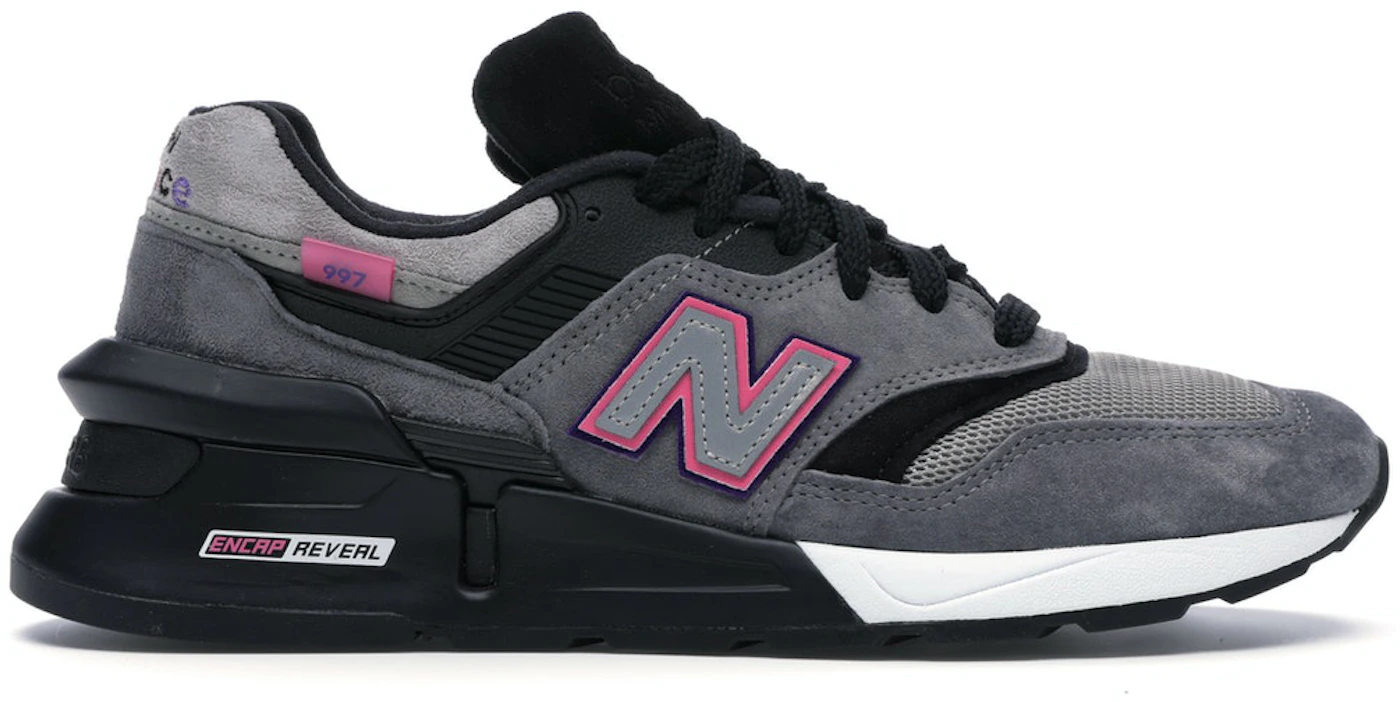 New Balance 997S Fusion Kith United Arrows & Sons Grey Pink Men's ...