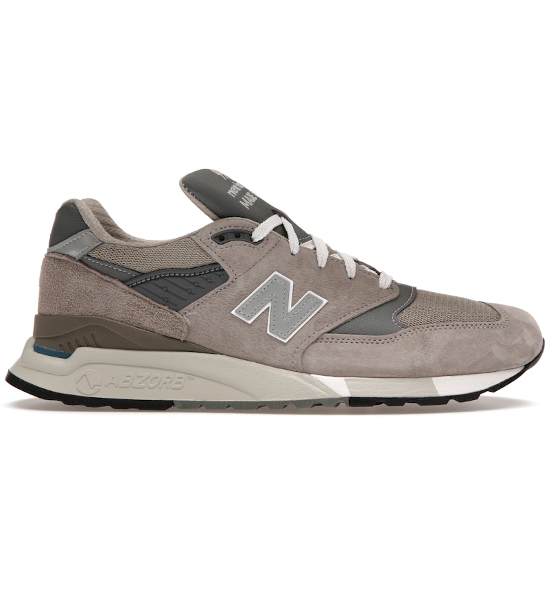 New Balance 998 Core MiUSA Grey Silver Men's Trainers U998GR GB