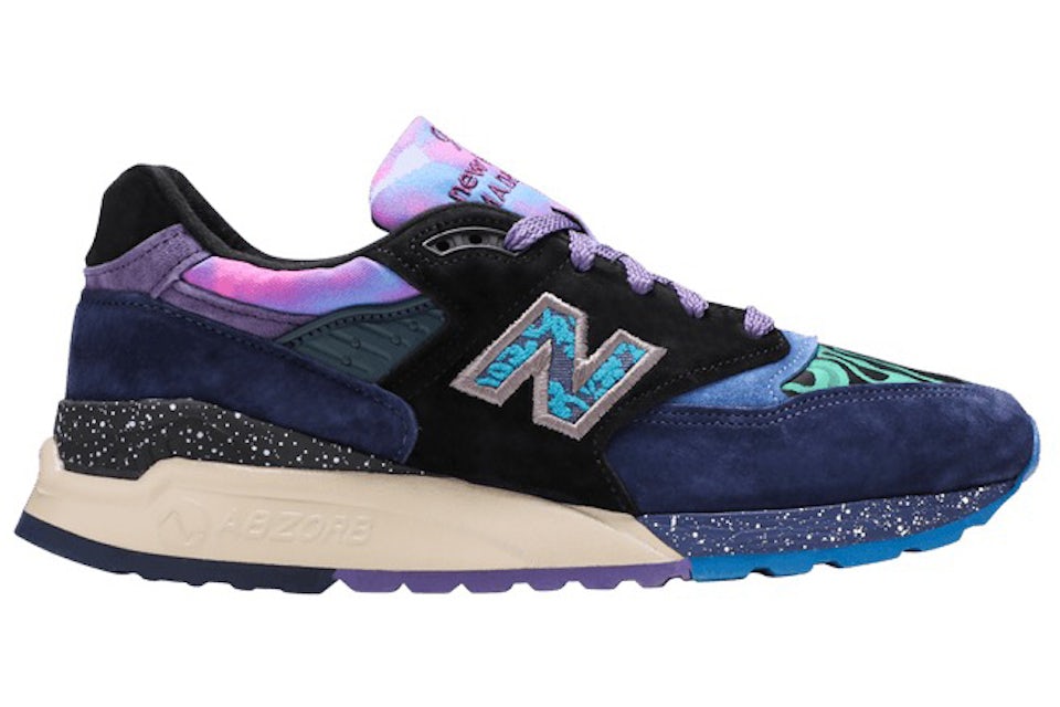 New balance 998 blue green Clearance