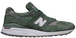 New Balance 998 Forest Green White