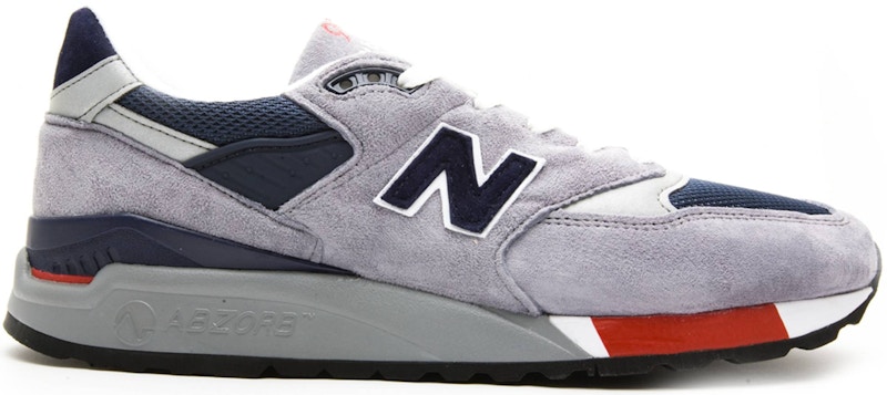 new balance 998 white red blue