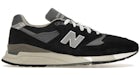 New Balance 998 MiUSA Black Silver