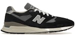 New Balance 998 MiUSA Black Silver