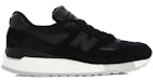 New Balance 998 MiUSA Black White Grey