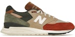 New Balance 998 Ronnie Fieg & Frank Lloyd Wright Foundation Broadacre City Chutney