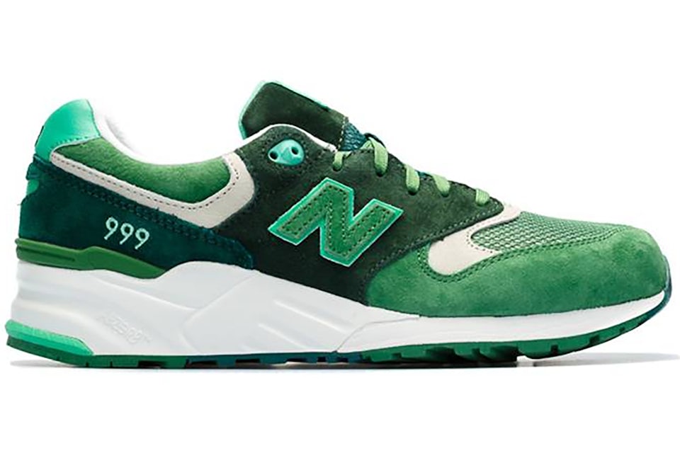 New balance 999 grigio top verde