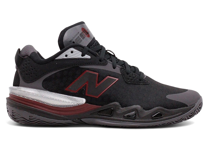 New Balance BB Hesi Low v2 Black Crimson - BBHSLMT2