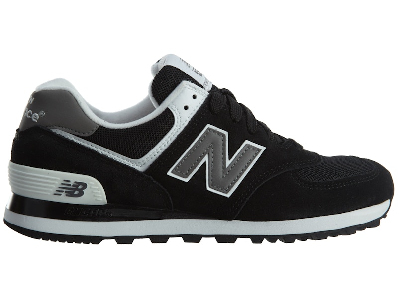 New balance 574 x outlet new era collaboration black/grey/white