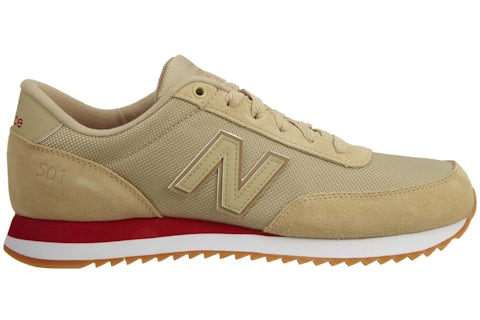 Zapatos New Balance 501 Hombre Rosas New Balance 501 Rojo Tostado