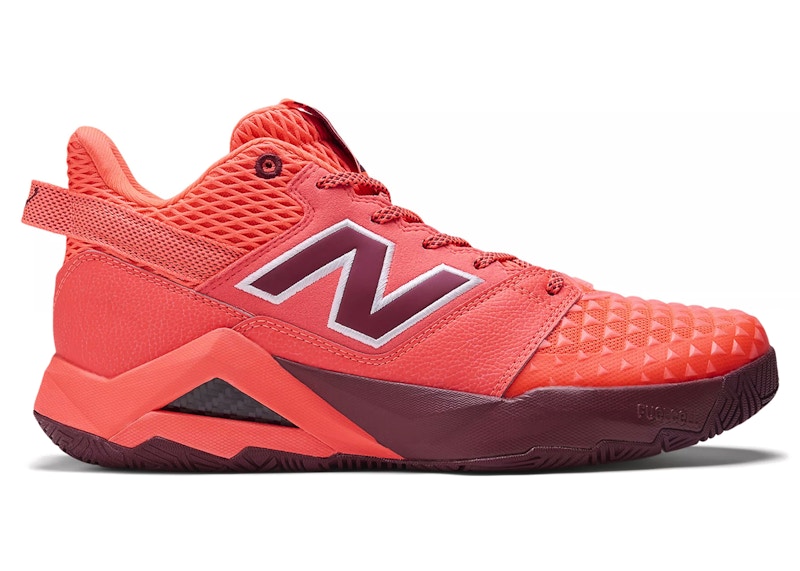 Pre-owned New Balance Coco Cg2 Us Open (women's) Sneakers In Urgent Red/monarch Burgundy/gum