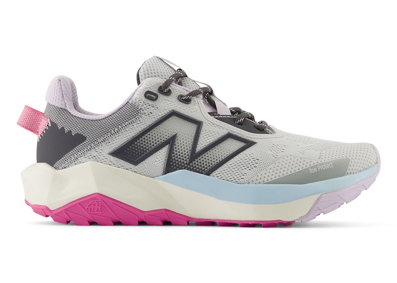 Pre-owned New Balance Dynasoft Nitrel V6 (women's) Sneakers In Grey Matter/magnet/real Pink