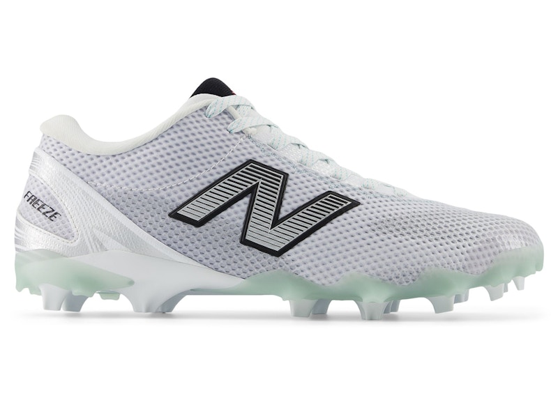 Pre-owned New Balance Men's  Freezelx V5 Low Sneakers In White/black/silver Metallic