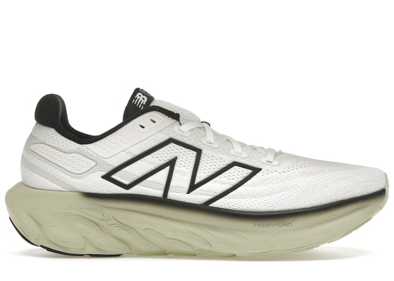 Pre-owned New Balance Men's  Fresh Foam X 1080v13 Utility Sneakers In White/lichen Green In Multi