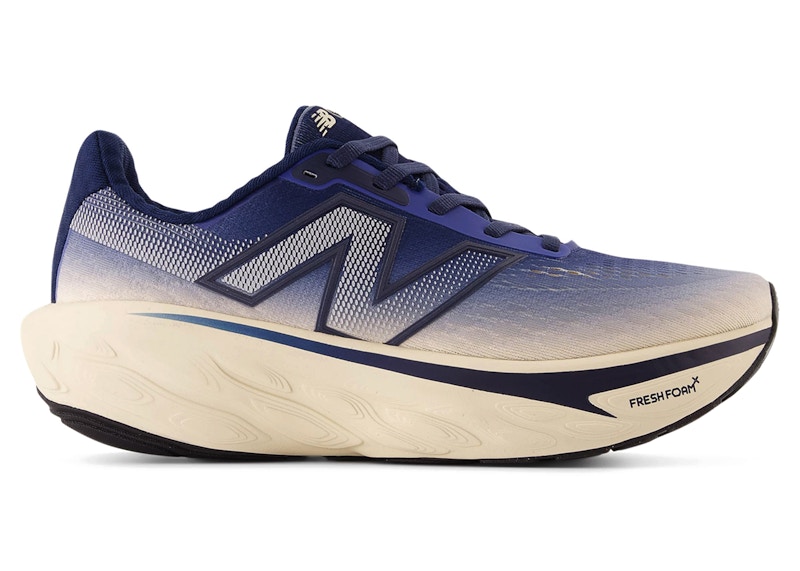 New Balance Women's Fresh Foam X 1080v14 Running Shoes - Beige/Blue - W108014N