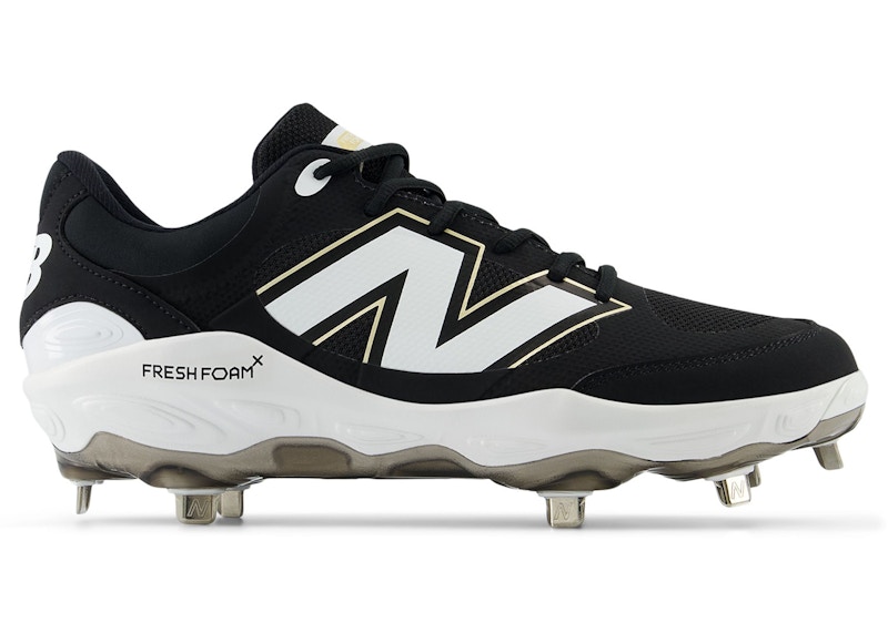 Pre-owned New Balance Men's Fresh Foam 3000v7 Sneakers In Black/white