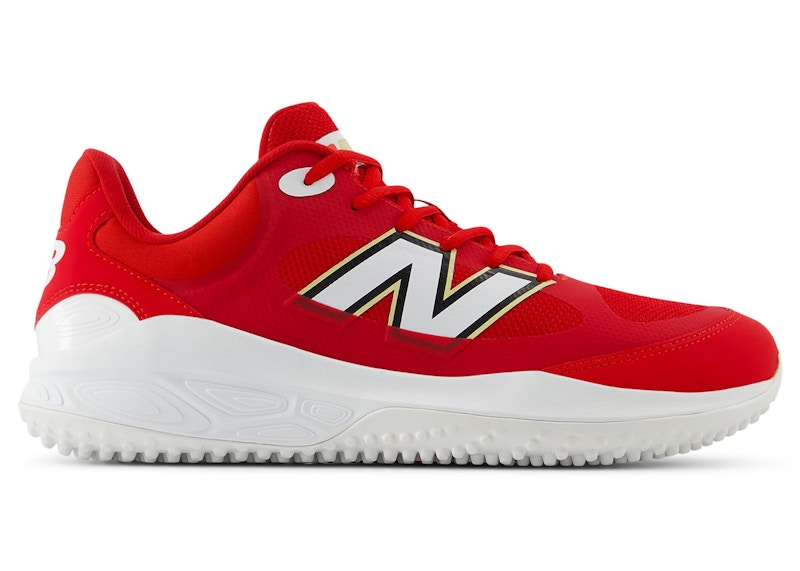 New Balance Fresh Foam 3000v7 Turf Trainer Team Red White - T3000TR7