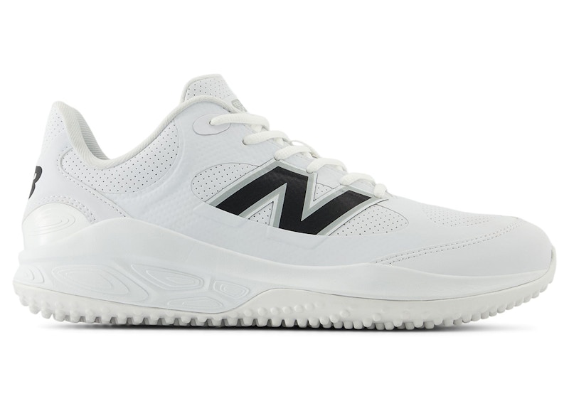 New Balance Fresh Foam 3000v7 Turf Trainer White Black - T3000SW7