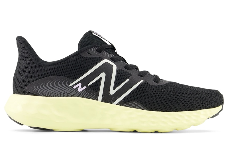 New Balance Fresh Foam 411 v3 (Women's) Sneakers in Black/Yellow/White