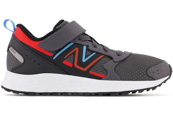 New Balance Fresh Foam 650 Bungee Lace Magnet Neo Flame Vibrant Sky (PS)