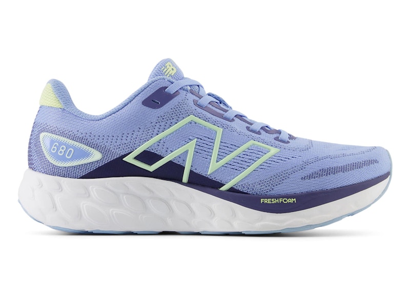 Pre-owned New Balance Fresh Foam 680v8 (women's) Sneakers In Electric Sky Blue/dream State/melon Water