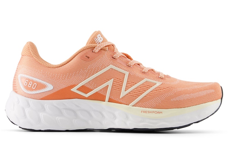 New Balance Fresh Foam 680v8 Peach Nectar White Permafrost