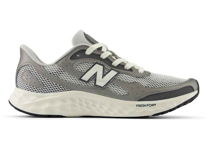 Pre-owned New Balance Men's Fresh Foam Arishi V4 Sneakers In Grey Matter/slate Grey/castlerock