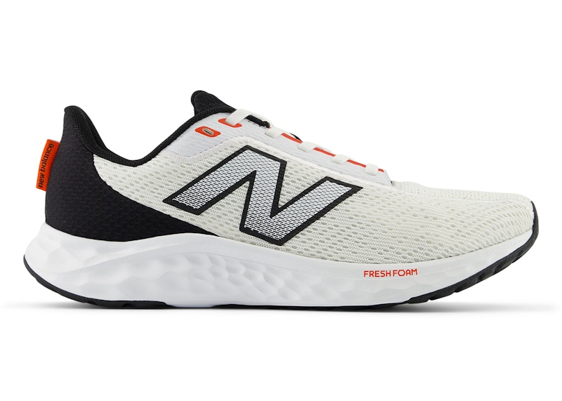 New Balance Men's Fresh Foam Arishi v4 Running Shoes - White/Black/Red - MARISYR4