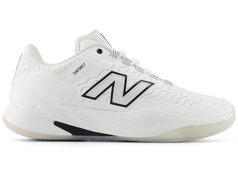 New Balance Women's Fresh Foam X CT-Rally v2 Tennis Shoes - White/Black/Beige - WCHRALC2