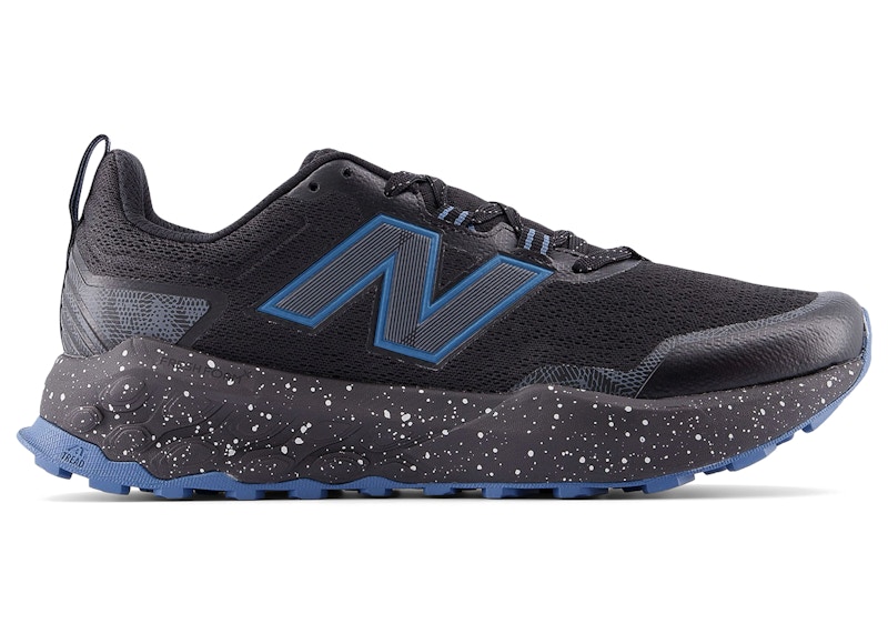 Men's New Balance Fresh Foam X Garoé v2 Sneakers in Black/Castlerock/Dark Shoreline Blue