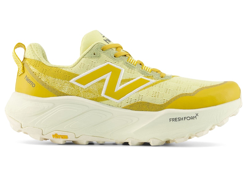 Men's New Balance Fresh Foam X Hierro v9 Sneakers in Winter Grass/Baroque Gold/Permafrost