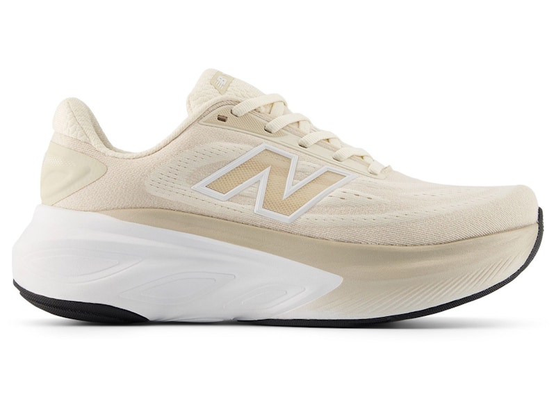 Pre-owned New Balance Fresh Foam More V6 (women's) Sneakers In Permafrost/bisque/nb 103 White