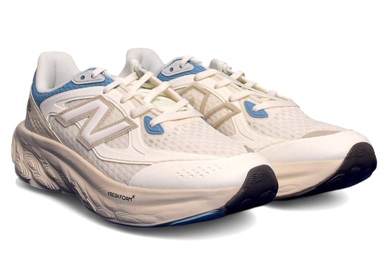 New Balance Fresh Foam Trainer Sea Salt Linen Blue