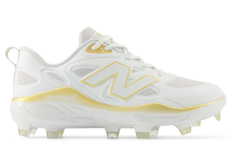 Pre-owned New Balance Fresh Foam Velo V4 Molded (women's) Sneakers In White/gold