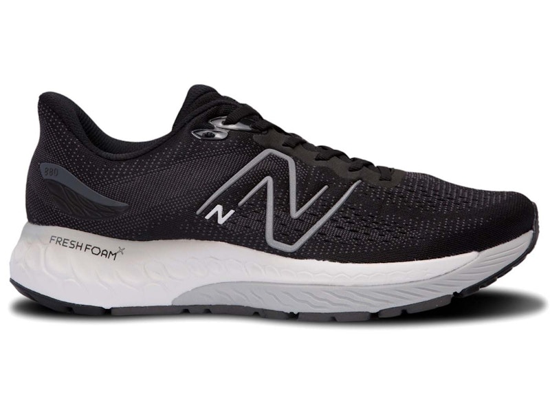 New Balance Fresh Foam X 880v12 Black Light Aluminum Men's