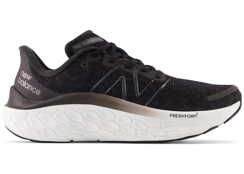 Pre-owned New Balance Men's  Fresh Foam X Kaiha Road Sneakers In Black/phantom/dark Silver Metallic In Multi