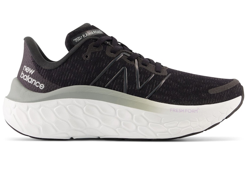 Pre-owned New Balance Fresh Foam X Kaiha Road (women's) Sneakers In Black/phantom/silver Metallic