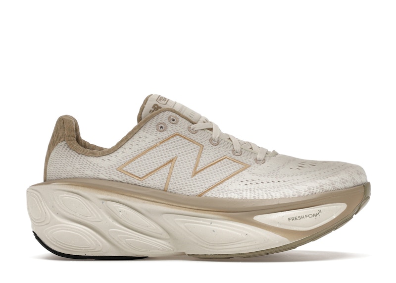 New Balance Fresh Foam X More v5 Linen Stoneware Gold Metallic (Women's)