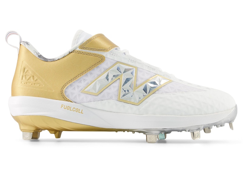 New Balance FuelCell 4040 v8 White Gold Red - L4040HC8