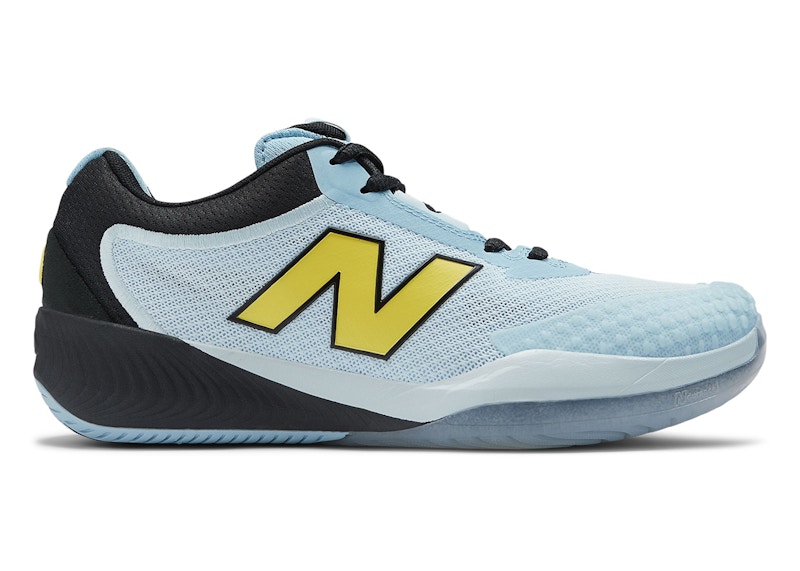 Pre-owned New Balance Fuelcell 996v6 (women's) Sneakers In Quarry Blue/black/firefly