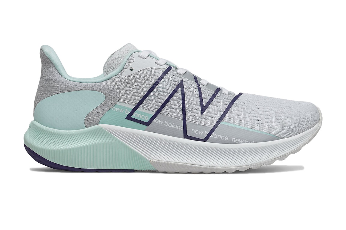 Pre-owned New Balance Fuelcell Propel V2 Arctic Fox White Mint (women's) In Arctic Fox/white Mint