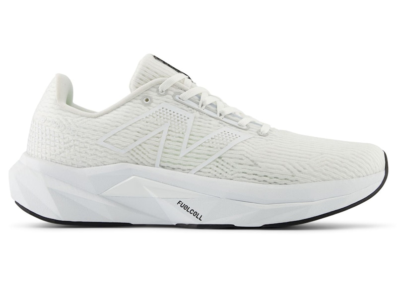 Pre-owned New Balance Men's  Fuelcell Propel V5 Sneakers In White/black