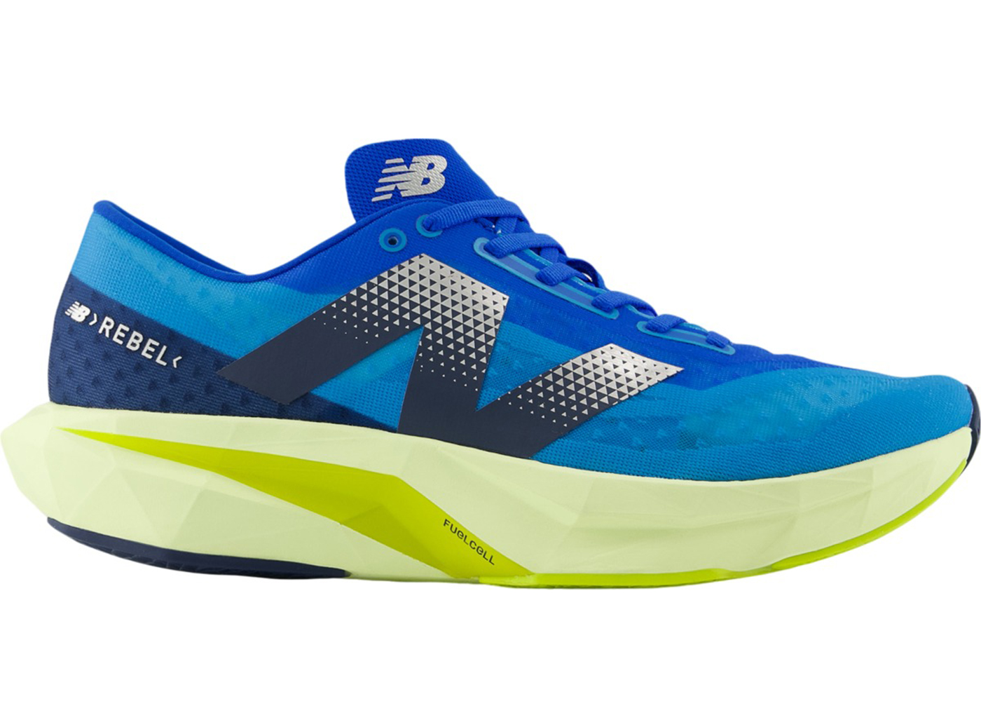 New Balance FuelCell Rebel v4 Spice Blue Limelight メンズ ...