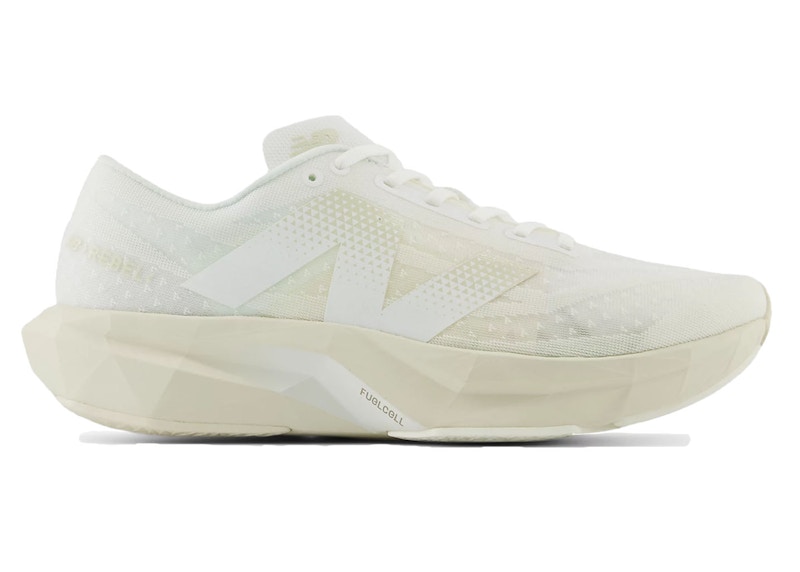 ★ニューバランス★FuelCell Rebel v4★White Linen-2E New Balance FuelCell Rebel v4 White Linen Men's - MFCXLJ4 - US