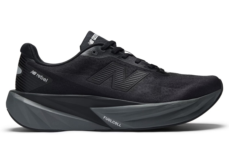 New Balance FuelCell Rebel v5 Black Castlerock Hombre - MFCXLC5 - US