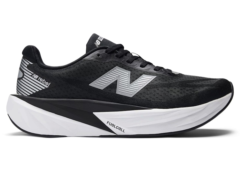New Balance FuelCell Rebel v5 Black Silver White Men's MFCXLO5 US