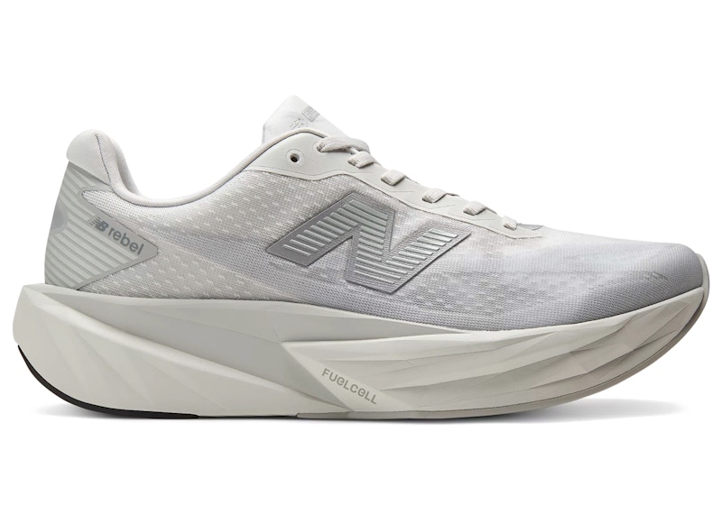 Men's New Balance FuelCell Rebel v5 Grey Day (2026) Sneakers in Grey Matter/Silver Metallic