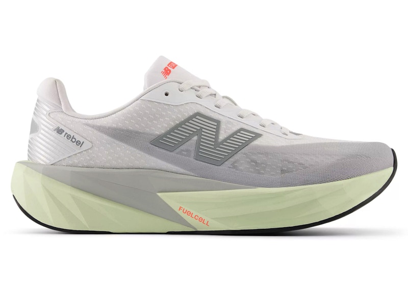 New Balance FuelCell Rebel v5 Raincloud Mineral White メンズ