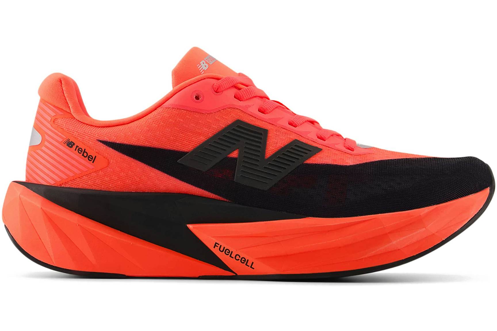 New Balance FuelCell Rebel v5 Urgent Red Black (Women's) - WFCXLQ5 - US